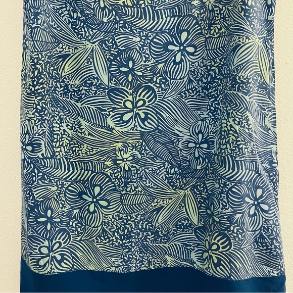 Blue Ginger Hawaiian Designs sleeveless scoop neck dress Women’s size Large. - Picture 3 of 6